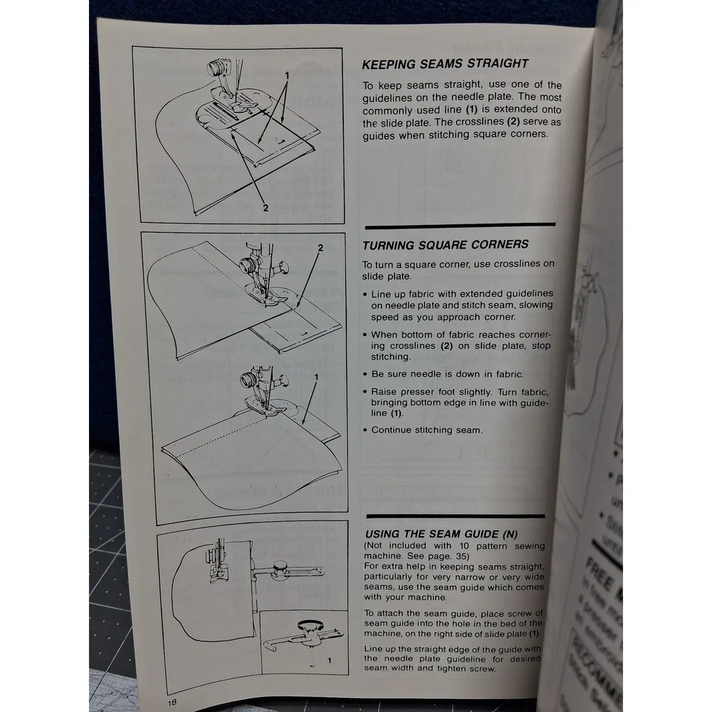 Singer Instruction‎ Manual White 10 and 13 Pattern Sewing Machines 317199001